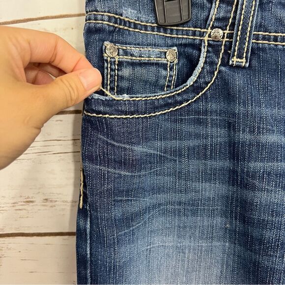 BKE Bootcut Wendi Y2K Stitched Denim Jeans - Picture 3 of 7